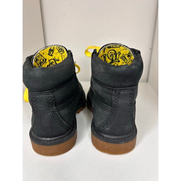 Timberland x Spongebob Square Pants Limited Edition Boot Toddlers 11 - Picture 6 of 9